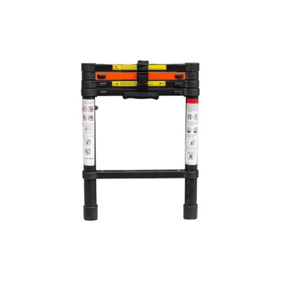 Rockforce Лестница телескопическая алюминиевая бытовая 1.4м RF-UP140(56421)