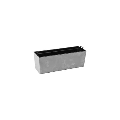 LAMELA Sp.z o. 556 Цветник BEGONIA ECO recycled beton 195619,5см серый бетон с вкладышем 070424