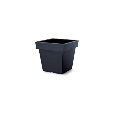 Prosperplast DLOFL300 S433 Кашпо квадрат Lofly Square Low d29см L29см h27см 15л антрацит без поддона 071832