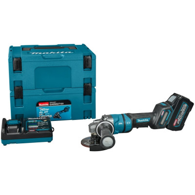 Угловая аккумуляторная шлифовальная машина Makita XGT BL GA050GT101