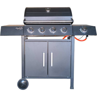 MaxGrill Газовый гриль комбинированный с 4+1 конфорками QL-03