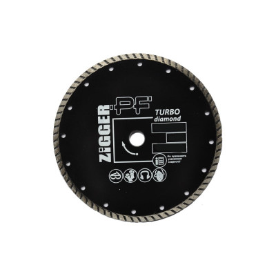 Диск алмазный ZIGGER 125х22.2х2.2х7.5 мм 50165