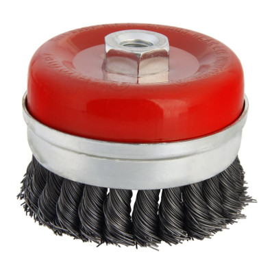 Чашеобразная кордщетка для ушм Hammer Flex 207-111 32450