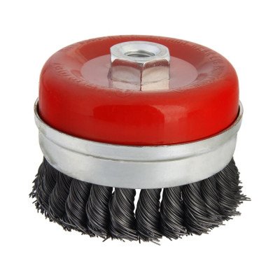 Чашеобразная кордщетка для ушм Hammer Flex 207-110 32449