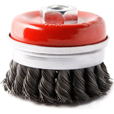 Чашеобразная кордщетка для ушм Hammer Flex 207-109 32448