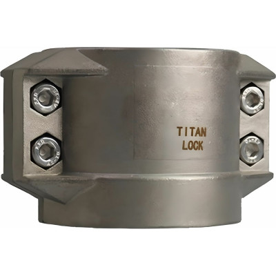 Усиленный 4-х болтовый хомут TITAN LOCK TL63x8SS TL63X8SS