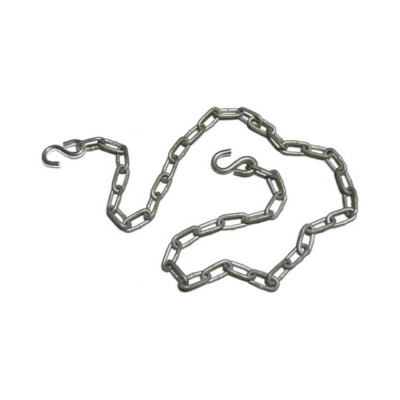 TITAN LOCK Цепь с S-образными крючками для камлоков, 300 мм (12 in), нерж.сталь 304 TLCHAIN12SS-H
