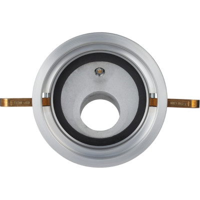 Гравитационный переходник для API адаптера TITAN LOCK 4in с камлоком 4in и клапаном, алюминий TL400GAV400AL