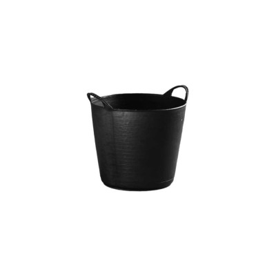 Tilerexpert Ведро гибкое 22л черное, универс. Ручки CAP22-b