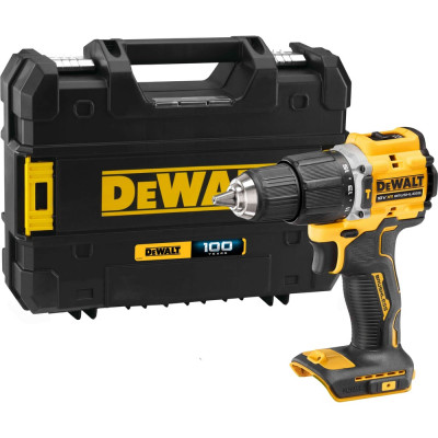 Dewalt Аккумуляторная ударная дрель-шуруповерт DCD100YNT, 18 В, 1650 об/мин, 28050 уд/мин, без АКБ и ЗУ, в кейсе TSTAK () DCD100YNT-XJ