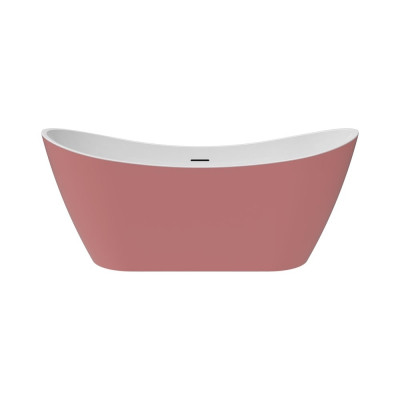 Отдельно стоящая акриловая ванна Teymi Ellie 170x80x73, розовая матовая T130117 ЦБ-00268804