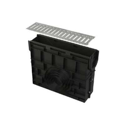 Пескоуловитель для дренажного канала Alca Plast AVZ101R-R101S