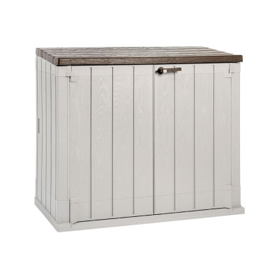 TOOMAX Ящик пластиковый Wood Style 1270л, серый/коричневый Z103TA39