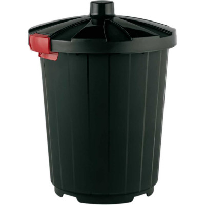 Еврогрядка Бак с крышкой клавиша 105л (темно-зеленый) Box-105-darkgreen