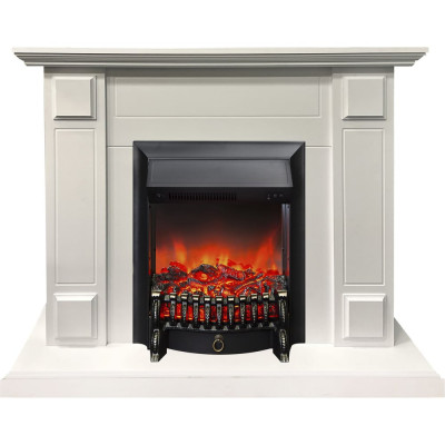 Каминокомплект RealFlame TURIN STD/EUG WT + FOBOS LUX BL 9913708