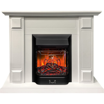 Каминокомплект RealFlame TURIN STD/EUG WT + MAJESTIC LUX BL 9913704