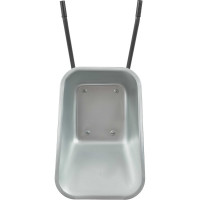 Gigant Тачка двухколесная усиленная с оцинкованным кузовом 110л ZAW-05