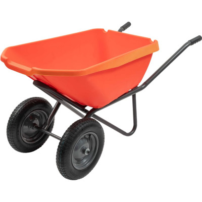 Gigant Тачка двухколесная усиленная с пластиковым кузовом 110л ZAW-06
