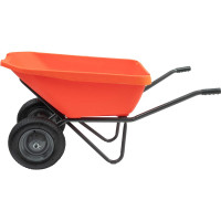 Gigant Тачка двухколесная усиленная с пластиковым кузовом 110л ZAW-06