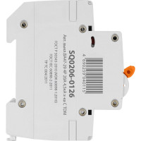 Автоматический выключатель TDM ELECTRIC ВА47-29 4Р 20А 4.5кА С SQ0206-0126