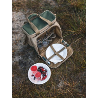 Сумка-холодильник Арктика 22 л, зеленая 4100-6-GN пикниковый набор 6 чел.