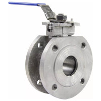 Шаровой полнопроходной кран DN.ru КШмФП.316.200 Ду50 Ру16 с ISO-фланцем, межфланцевый D160-04807