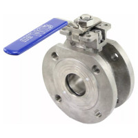 Шаровой полнопроходной кран DN.ru КШмФП.316.200 Ду50 Ру16 с ISO-фланцем, межфланцевый D160-04807