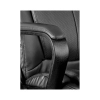 Кресло руководителя Helmi HL-E02 Income, экокожа черная 274815