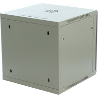 Серверный настенный шкаф W&T 9U 600х600 19 дюймов серый C096060GWTWOF