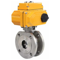 Шаровой кран DN.ru КШмФП.316.200 Ду50 Ру16 электропривод QT-008 220В D160-01827