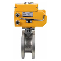 Шаровой кран DN.ru КШмФП.316.200 Ду50 Ру16 электропривод QT-008 220В D160-01827