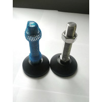 Винтовая регулируемая опора UnitMC 80хМ20х150 (основание PA66, винт сталь) 400202 80xM20x150