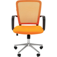 Компьютерное кресло CHAIRMAN 698 хром оранжевый 00-07077476