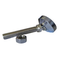 Опора UnitMC регулируемая шарнирная 60хМ16х100 (основание сталь, винт сталь) 400203 60хМ16х100