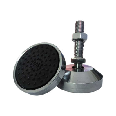 Опора UnitMC регулируемая шарнирная 60хМ12х50 (основание сталь, винт сталь) 400203 60хМ12х50