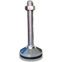 Опора UnitMC винтовая регулируемая 80хМ20х150 (основание сталь, винт сталь) 400204 80хМ20х150