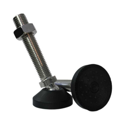 Шарнирная регулируемая опора UnitMC 60хМ20х100 (основание PA66, винт сталь) 400201 60xM20x100