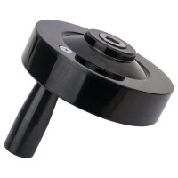 Маховик TLX 125x12x44x4мм DxdxHxb цельнолитой, бакелит с откидной ручкой 65937