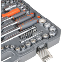 Набор инструментов AIRLINE универсальный 142 предмета, пласт.кейс AT-142-53