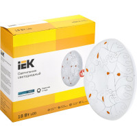 Светильник IEK LED ДПБ 2004 18Вт, IP20, 4000К, круг, белый LDPB0-2004-18-4000-K01