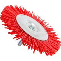 Кордщетка радиальная с хвостовиком Flex 207-214 (100 мм; d6; нейлон) HAMMER 62130