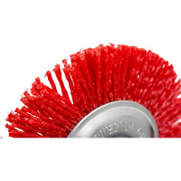 Кордщетка радиальная с хвостовиком Flex 207-214 (100 мм; d6; нейлон) HAMMER 62130