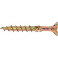 Саморезы по дереву КРЕП-КОМП ПРОФИ желтые, потайн. 5.0х40 мм 200 шт. 05040Fh