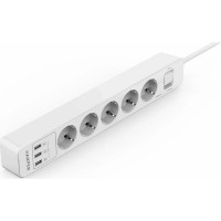 Сетевой фильтр Harper удлинитель UCH-550 White H00003206