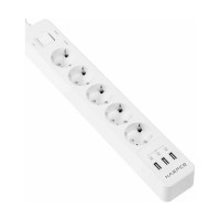 Сетевой фильтр Harper удлинитель UCH-510 White H00003207