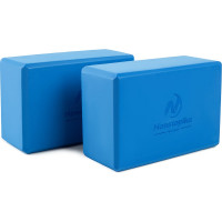 Блок для йоги ZDK голубой, 2шт, 23x15x10см, 200г ZDK_2Block200/Blue