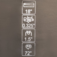 Бензиновая пила VERTON Garden Pro CS-4518 01.13537.13540