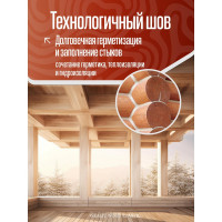 Акриловый герметик для дерева Sealit Wood Elastic 15 кг, венге 136143