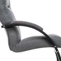 Кресло Leset Милано, Венге, ткань Малмо 95 6760-7380