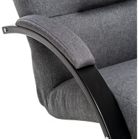 Кресло Leset Милано, Венге, ткань Малмо 95 6760-7380